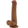 Pretty love - tallen dildo realístico 22 cm mulato - 1