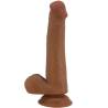 Pretty love - tallen dildo realístico 22 cm mulato - 4