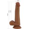 Pretty love - tallen dildo realístico 22 cm mulato - 5