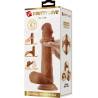 Pretty love - tallen dildo realístico 22 cm mulato - 6
