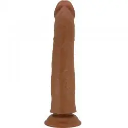Pretty love - sharife dildo realístico 25 cm mulato