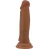 Pretty love - quentin dildo realístico 18 cm mulato - 2
