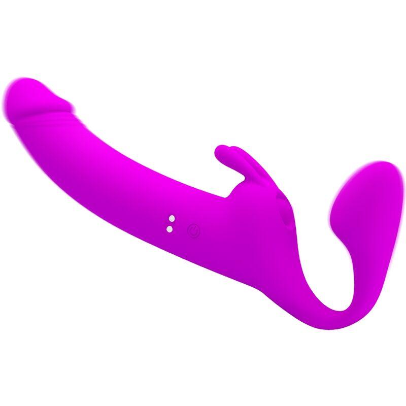 Pretty love - zanini dildo strap-on sin arnes 10 vibraciones morado Pretty love - zanini dildo strap-on sin arnes 10 vibraciones morado