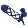 Pretty love - giann anillo vibrador con funda de silicona azul - 2