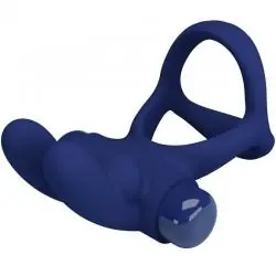 Pretty love - francisco doble anillo vibrador rabbit azul Pretty love - francisco doble anillo vibrador rabbit azul