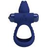 Pretty love - luchito doble anillo vibrador rabbit azul - 4