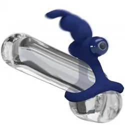 Pretty love - luchito doble anillo vibrador rabbit azul Pretty love - luchito doble anillo vibrador rabbit azul