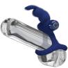 Pretty love - luchito doble anillo vibrador rabbit azul - 6