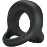 Pretty Love Elliott anillo vibrador negro de frente