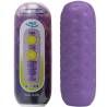 Pretty Love Twin Balls morado junto a su envase