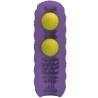 Interior del Pretty Love Twin Balls morado con sus dos bolas