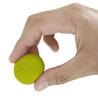 Bola del Pretty Love Twin Balls morado en la mano