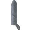 Pretty love - funda de pene de piel realística gris oscuro - 3