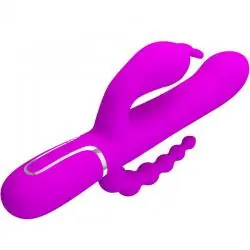 Pretty love - cammy triple vibrador multifunción 4 en 1 rosa