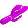 Pretty love - cammy triple vibrador multifunción 4 en 1 rosa - 4