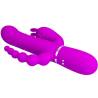 Pretty love - cammy triple vibrador multifunción 4 en 1 rosa - 5