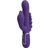 Pretty love - cammy triple vibrador multifunción 4 en 1 morado - 1