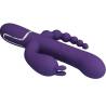 Pretty love - cammy triple vibrador multifunción 4 en 1 morado - 3