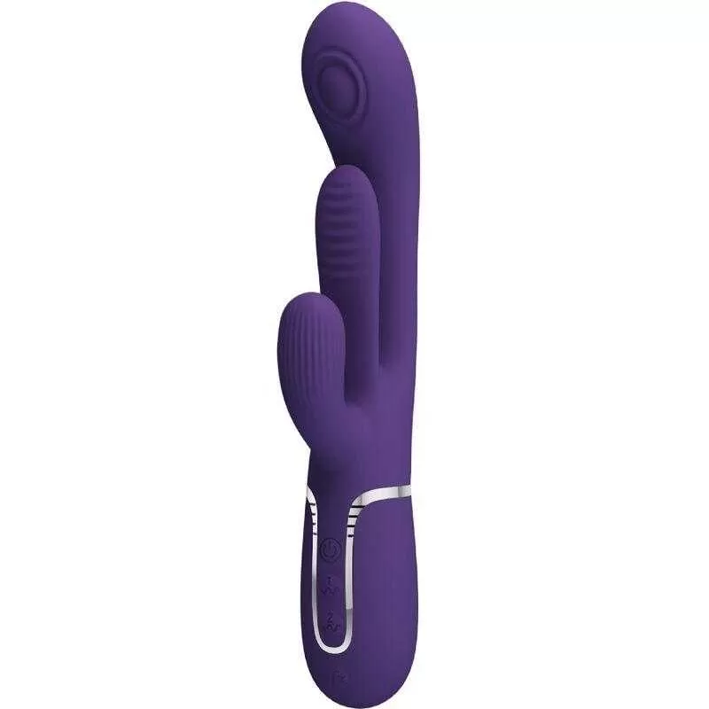 Pretty love - shania triple vibrador rabbit multifunción morado Pretty love - shania triple vibrador rabbit multifunción morado