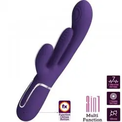Pretty love - shania triple vibrador rabbit multifunción morado Pretty love - shania triple vibrador rabbit multifunción morado