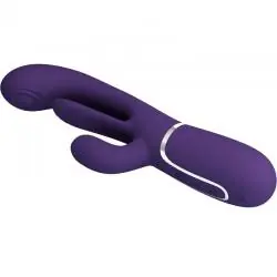 Pretty love - shania triple vibrador rabbit multifunción morado Pretty love - shania triple vibrador rabbit multifunción morado