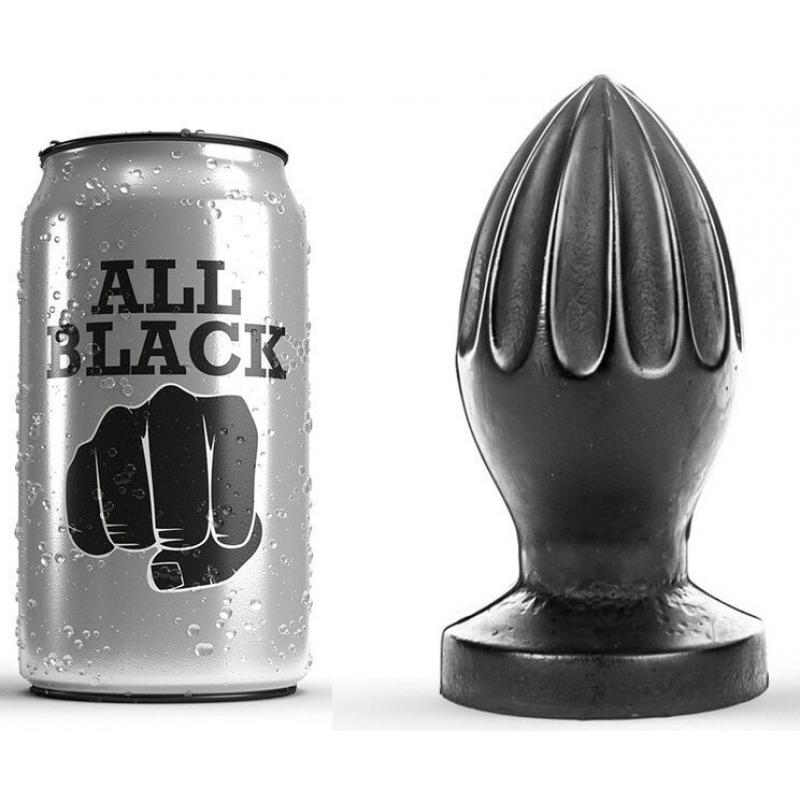 All black plug anal 12cm All black plug anal 12cm