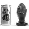 All black plug anal  12cm - 1