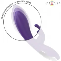 Intense - randall vibrador rabbit 10 vibraciones morado Intense - randall vibrador rabbit 10 vibraciones morado