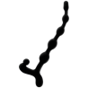 Addicted toys bolas anales 22cm negro - 1