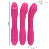Intense - belinda vibrador 19 cm flexible 10 vibraciones rosa - 2
