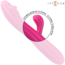 Intense - ivy vibrador flexible 10 vibraciones con lengua estimuladora rosa