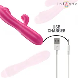 Intense - ivy vibrador flexible 10 vibraciones con lengua estimuladora rosa Intense - ivy vibrador flexible 10 vibraciones con lengua estimuladora rosa