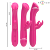 Intense - julieta vibrador rabbit 18,6 cm 10 vibraciones rosa - 2