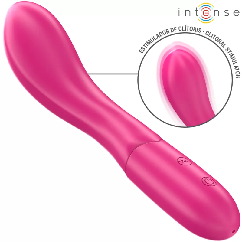 Intense - lisette vibrador 19 cm flexible 10 vibraciones rosa Intense - lisette vibrador 19 cm flexible 10 vibraciones rosa