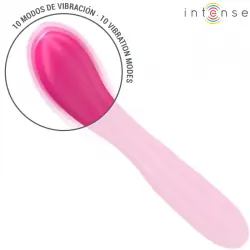 Intense - lisette vibrador 19 cm flexible 10 vibraciones rosa Intense - lisette vibrador 19 cm flexible 10 vibraciones rosa