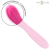 Intense - lisette vibrador 19 cm flexible 10 vibraciones rosa - 4