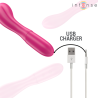 Intense - lisette vibrador 19 cm flexible 10 vibraciones rosa - 5