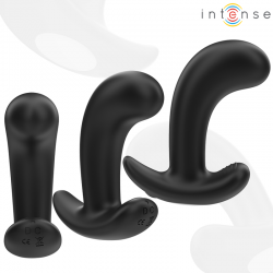 Intense - chandler plug anal 10 vibraciones negro control remoto