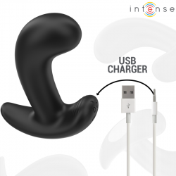 Intense - chandler plug anal 10 vibraciones negro control remoto