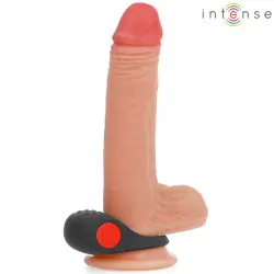 Intense - clover anillo vibrador pene 10 vibraciones negro