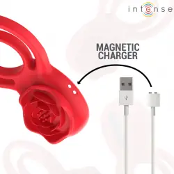 Intense - gail rosa estimuladora 10 vibraciones rojo control remoto
