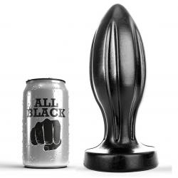 All black anal plug 21cm