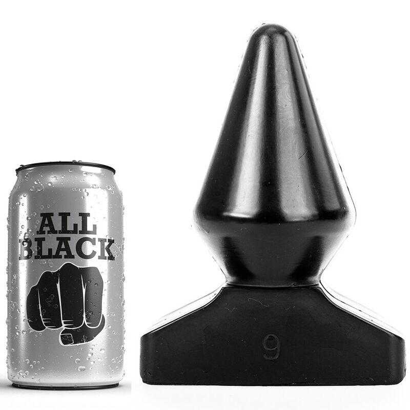 All black anal plug 18,5cm All black anal plug 18,5cm