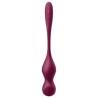 Satisfyer - love birds vary bolas vibradores app gratuita rojo vino - 2