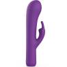 Vibrador rabbit B Swish Bwild Bunny Infinite Deluxe morado de lado