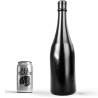 All Black Champagne AB90 junto a una lata para comparar el tamaño