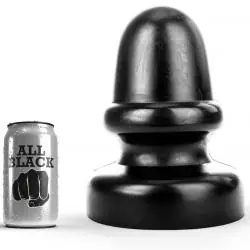 All black plug anal 23cm
