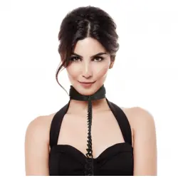 Intense - fetish collar de cuero vegano