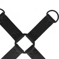 Intense - fetish enganche múltiple para manos y pies de cuero vegano