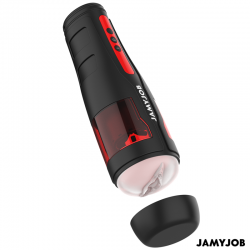 Jamyjob - cyclone masturbador vagina automático 10 modos succión y empuje